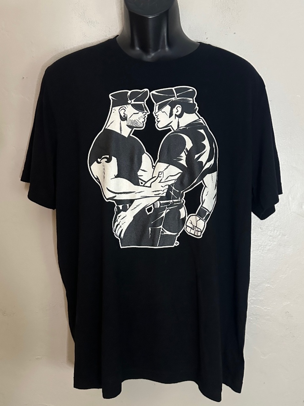 Swish Embassy Leathermen T Shirt XL Gently worn 50% polyester/25% cotton